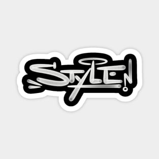 Style Graffiti Spray Tag Magnet