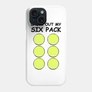 Check Out My Six Pack - Tennis Balls Phone Case