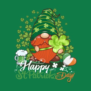 Cute Gnomies Happy St Patrick's Day T-Shirt