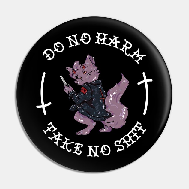 Do No Harm Pin by The Craft Coven