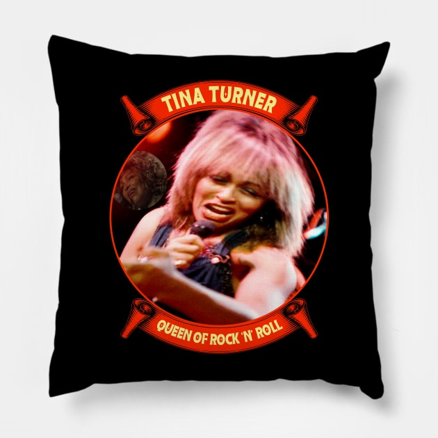 Tina Turner Pillow by Global Creation