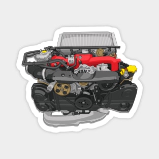 Subaru boxer engine EJ20 Magnet