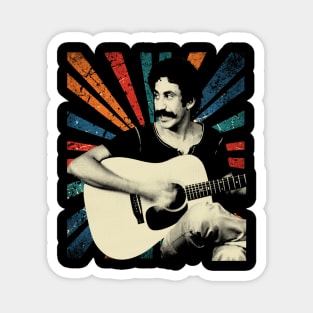 sketc vintage jim croce Magnet