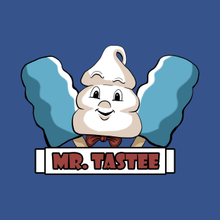 Mr. Tastee with Blue Tornadoes T-Shirt