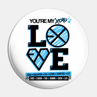 EXO XOXO LOVE Pin