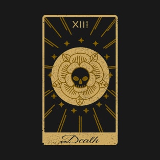 Tarot Card - Death - Occult Gothic Halloween T-Shirt