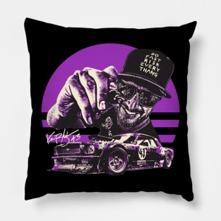 Ken Block purple Pillow