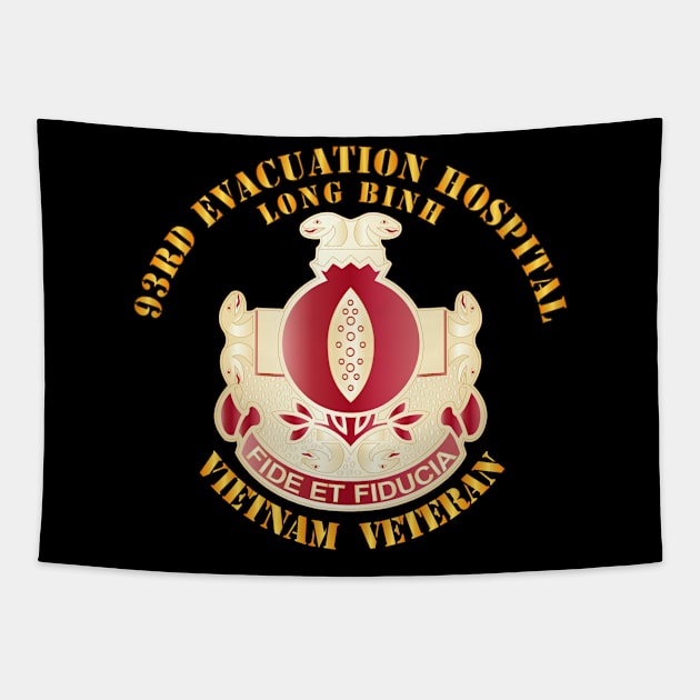 93rd Evacuation Hospital - Vietnam Vet Tapestry by twix123844