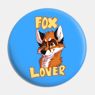 Fox Lover Pin