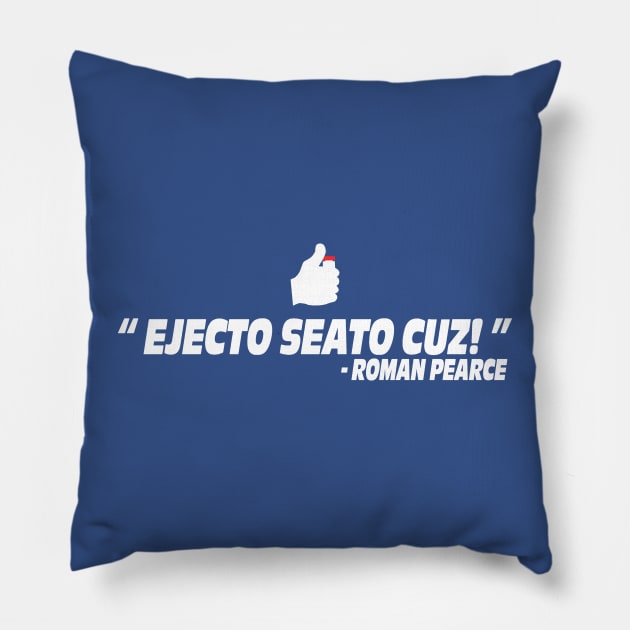 Ejecto seato cuz 2 fast 2 furious Fast X Pillow by ArtIzMuzikForTheEyez