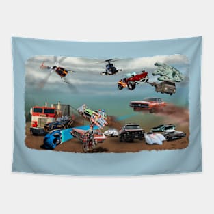 Vehicles of your childhood Tapestry