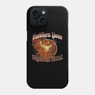 Awaken Your Mythical Soul Red Phoenix Phone Case