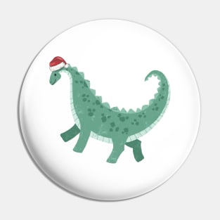 Dino Santa! Pin