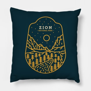 Zion National Park Pillow