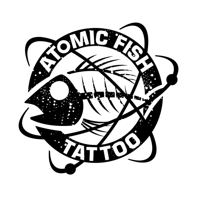 Atomic Fish Tattoo Original Black by atomicfishtattoo1979