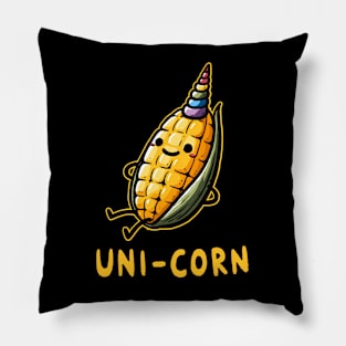 Unicorn Uni Corn Mystical Crop (Back Print) Pillow