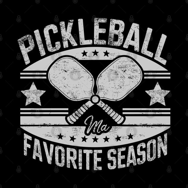 Pickleball Ma Favorite Season Funny Pickleball Player Lover Dinking by JessArty