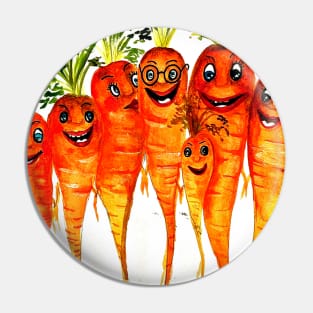 Carrots family Pin