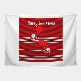 Santa Gifts For Christmas Tapestry