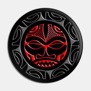 POLYNESIAN MASK 13 Pin