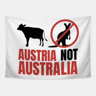 Funny Pun Austria Not Australia Tapestry