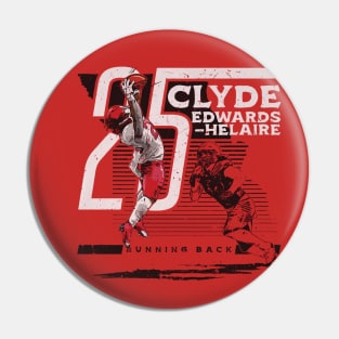 Clyde Edwards-Helaire Kansas City Catch Pin