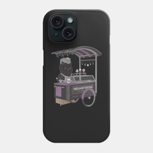 Creamatorium Cat Ice Cream Cart Phone Case