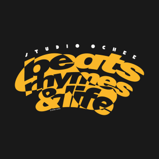 Beats, Rhymes & Life Colour T-Shirt