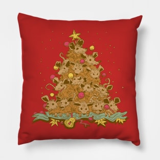 Possum Christmas tree Pillow