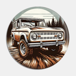 Bronco off Road Pin