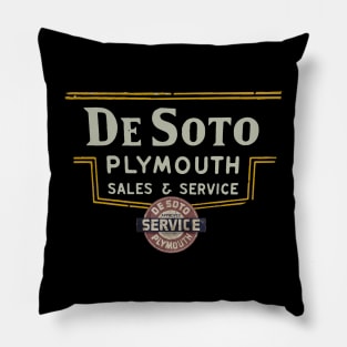 Desoto Plymouth sales service Pillow