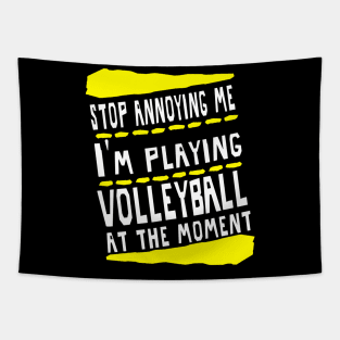 Volleyball Excavators British Boys Team Men Tapestry