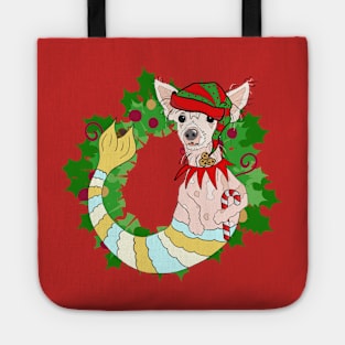 Ugly Christmas Sweater Mermutt Tote