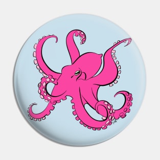 The playful octopus Pin