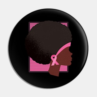 Empower Pink: Strength in Silhouette Pin