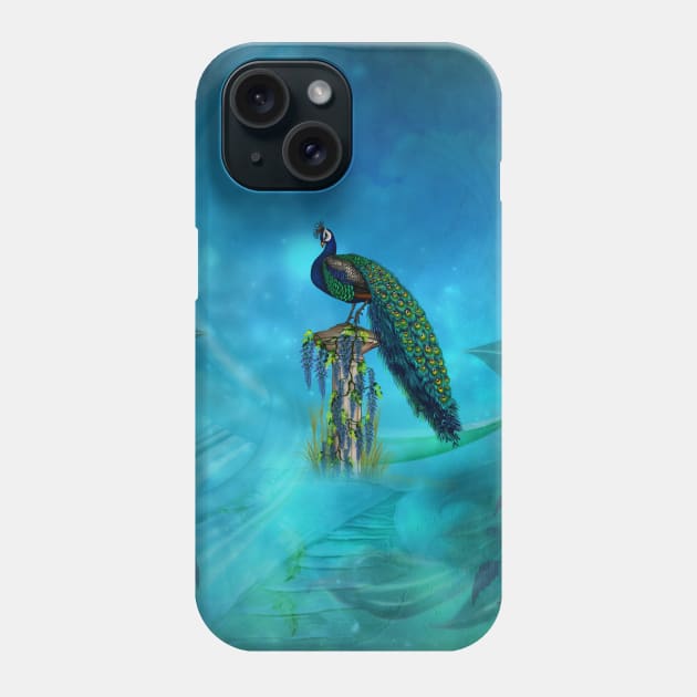 The unique beauty of the fascinating peacock Phone Case by Nicky2342