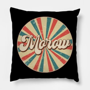 Circle Design Morow Proud Name Birthday Anime Pillow