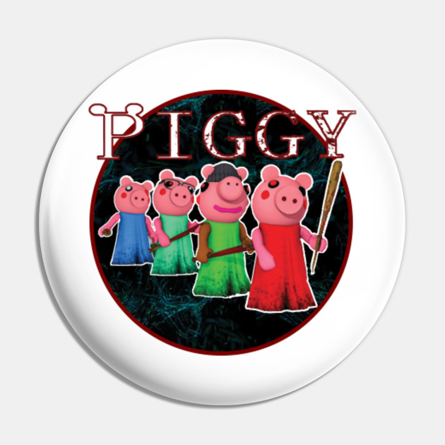 Piggy Roblox Roblox Game Roblox Characters Piggy Roblox Pin Teepublic - plate game roblox