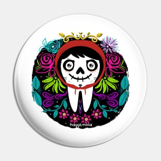 Molar Dia de Muertos 2 Pin