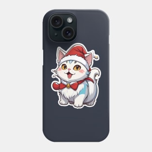 Cat christmas Phone Case