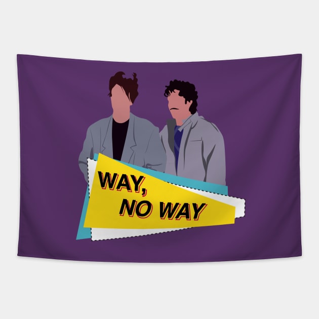 Way, No Way Tapestry by calliew1217