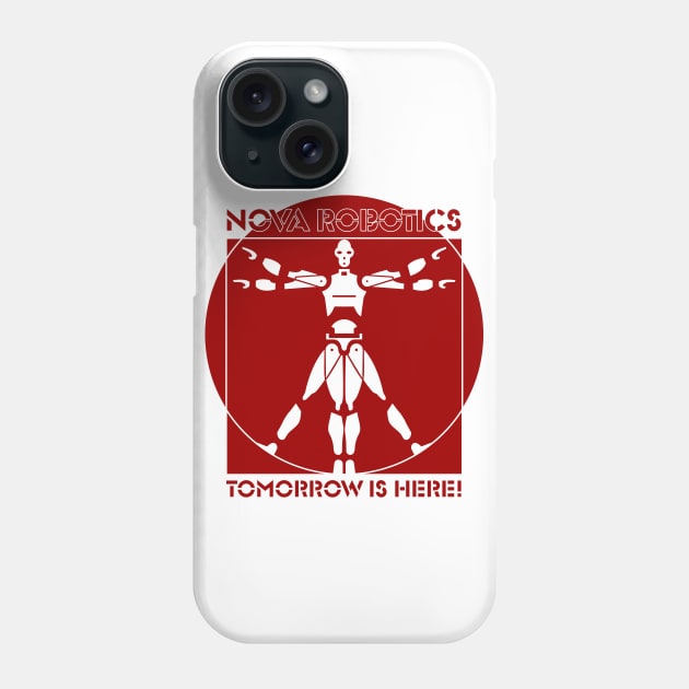 Nova Robotics - Tomorrow Is Here! Phone Case by Paulychilds