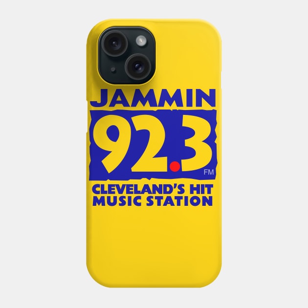Cleveland Jammin 92.3 WZJM FM Radio Hits Phone Case by carcinojen