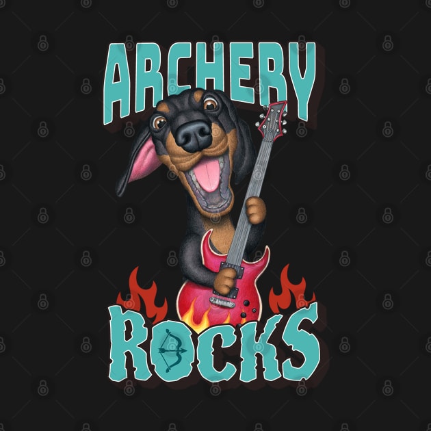 Archery Rocks by Danny Gordon Art