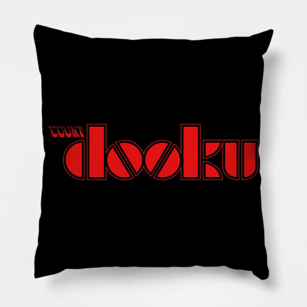 dooku Pillow by castlepop