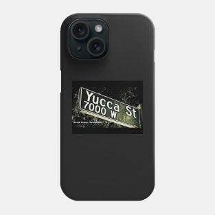 Yucca Street2, Hollywood, California by Mistah Wilson Phone Case