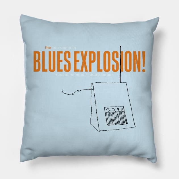 jsbx Pillow by RisingAboveBedlam