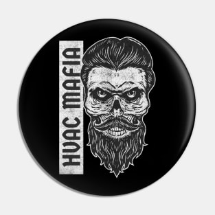 HVAC Mafia - Skull Pin