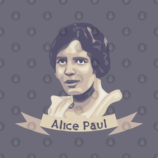 Alice Paul Portrait by Slightly Unhinged