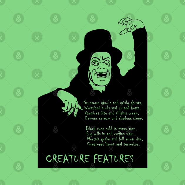 Creature Feature T-Shirt by CTBinDC